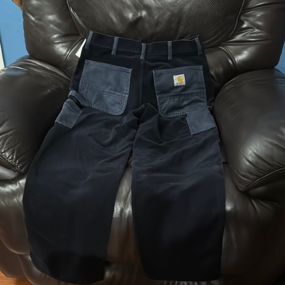 Carhartt Dark Blue Work Pants